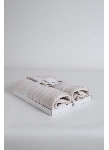 Set de Toallas Premium de 3 Piezas 550 Gramos para Baño | Juliet