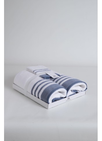 Set de Toallas Premium de 3 Piezas 550 Gramos para Baño | Sophie