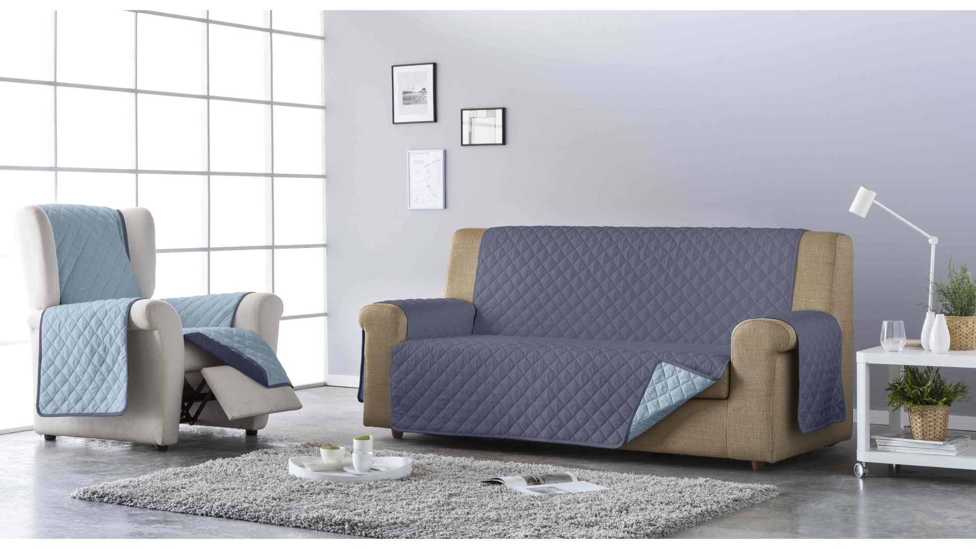 Salva Sofa Reversible EDEN (Hilo)