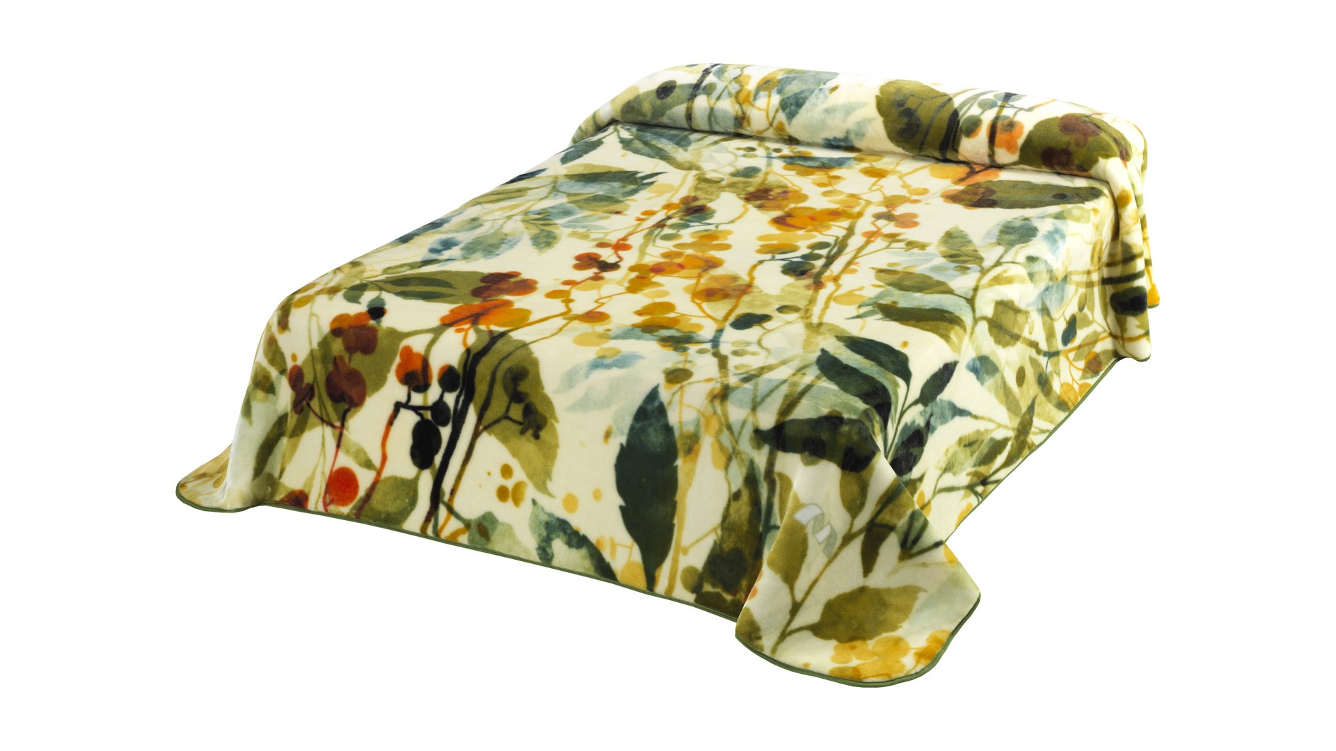 Manta para cama HARMONY H58 - 170x240cm - VERDE