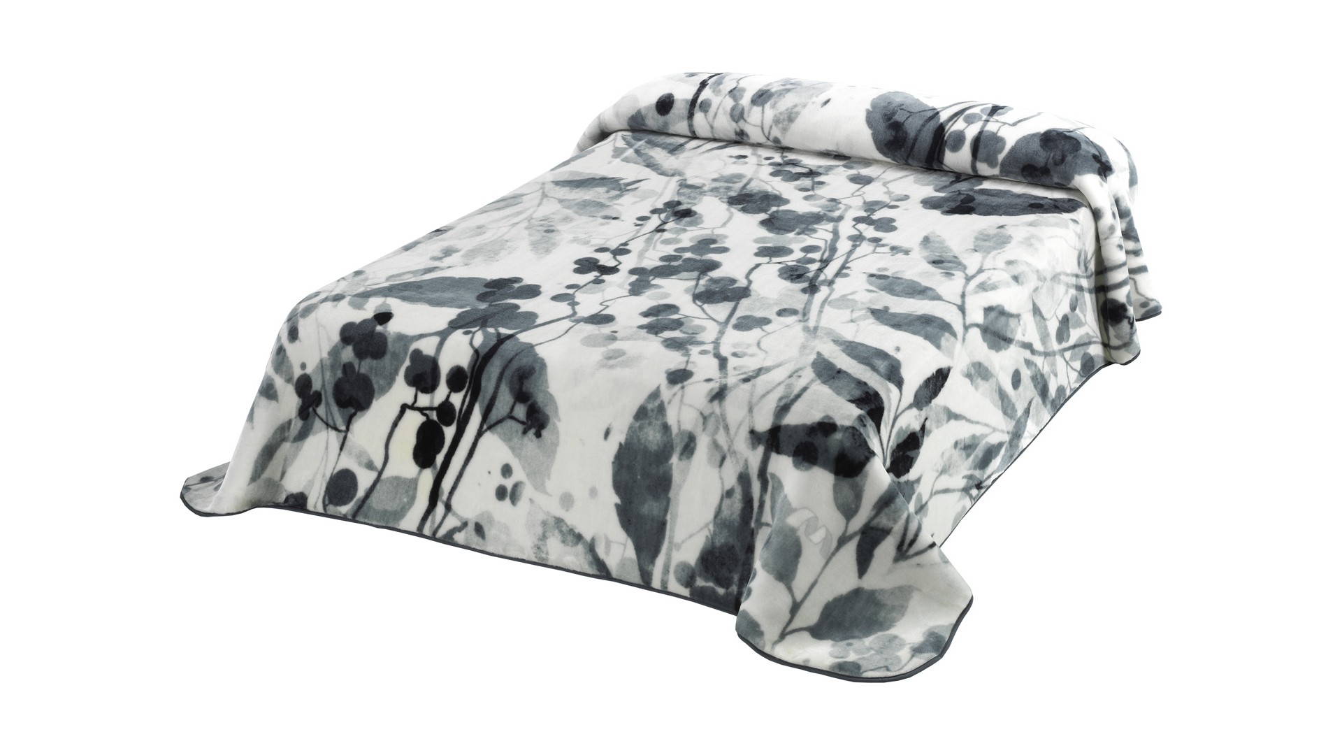 Manta para cama HARMONY H58 - 170x240cm - GRIS