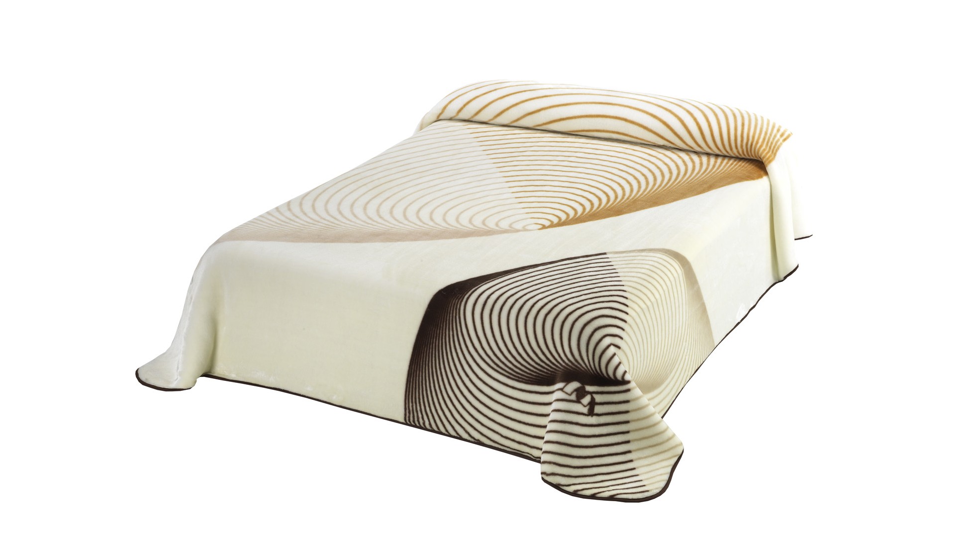 Manta para cama HARMONY H59 - 170x240cm - BEIG