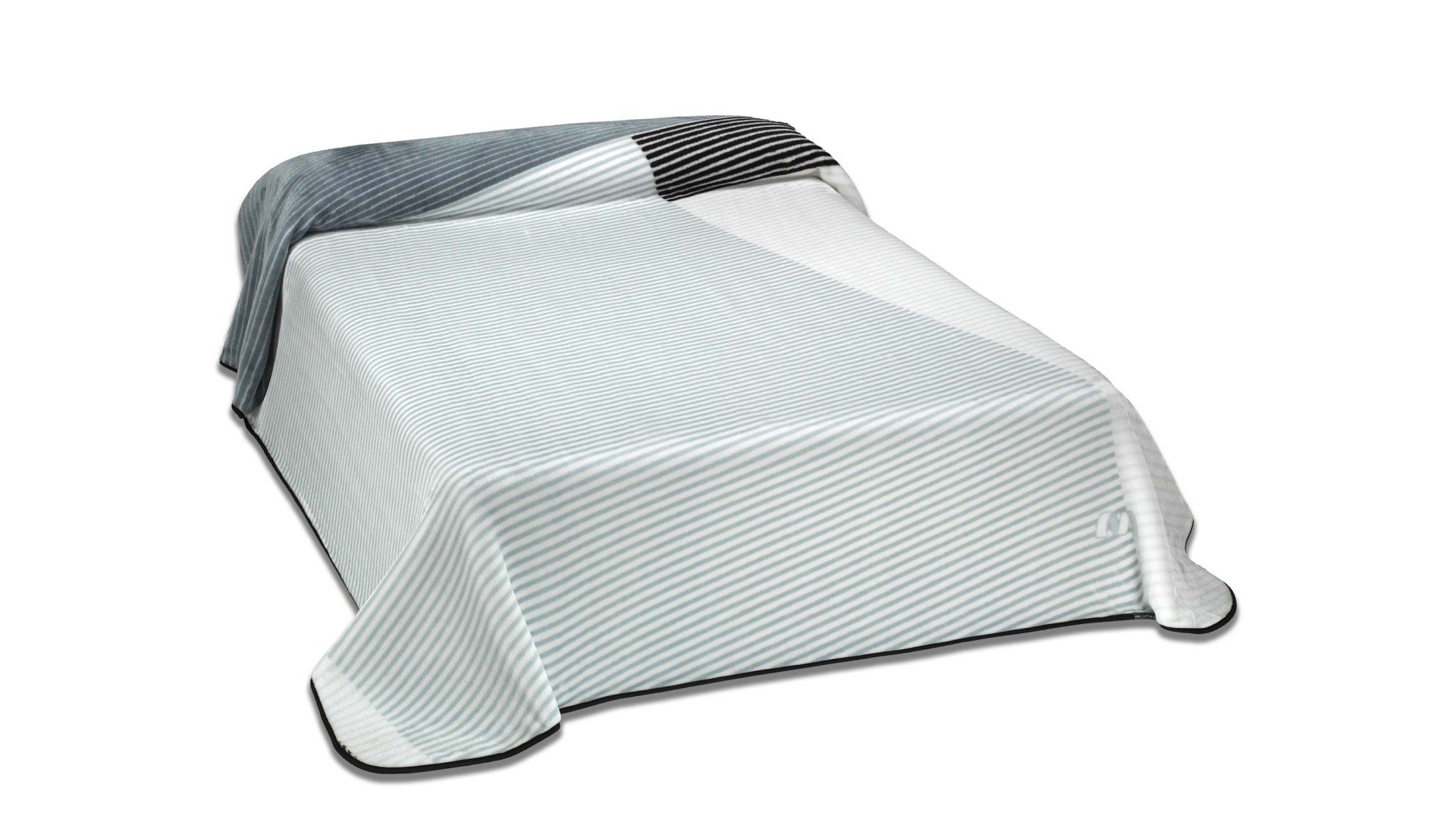 Manta para cama HARMONY J33 - 170x240cm - GRIS