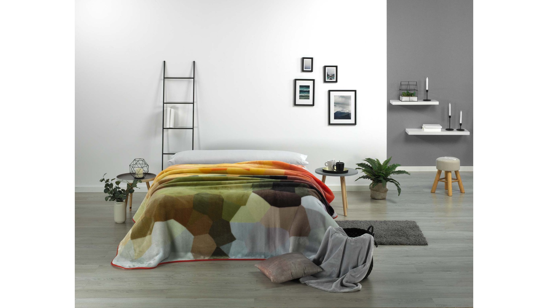 Manta para cama HARMONY J34 - 170x240cm - VERDE