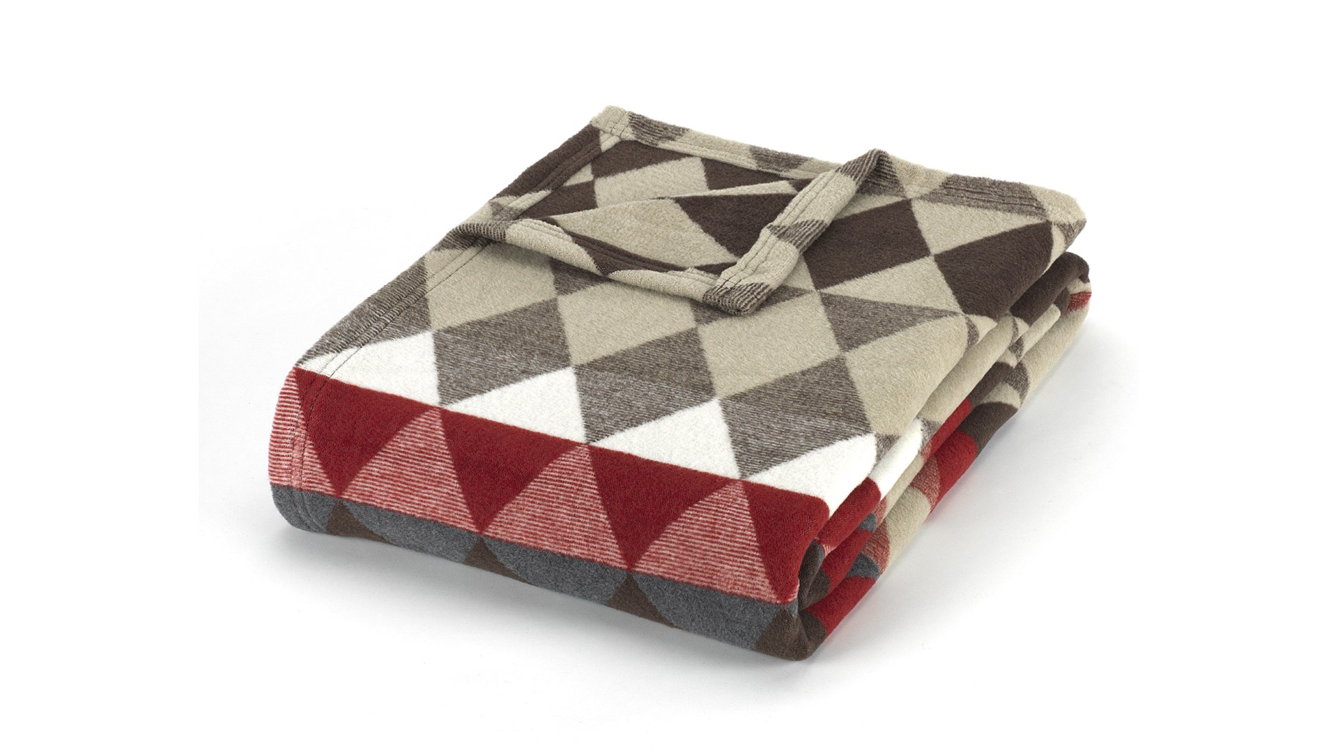 Plaid SOFING RECYCLED H82 - 130x170cm - Café