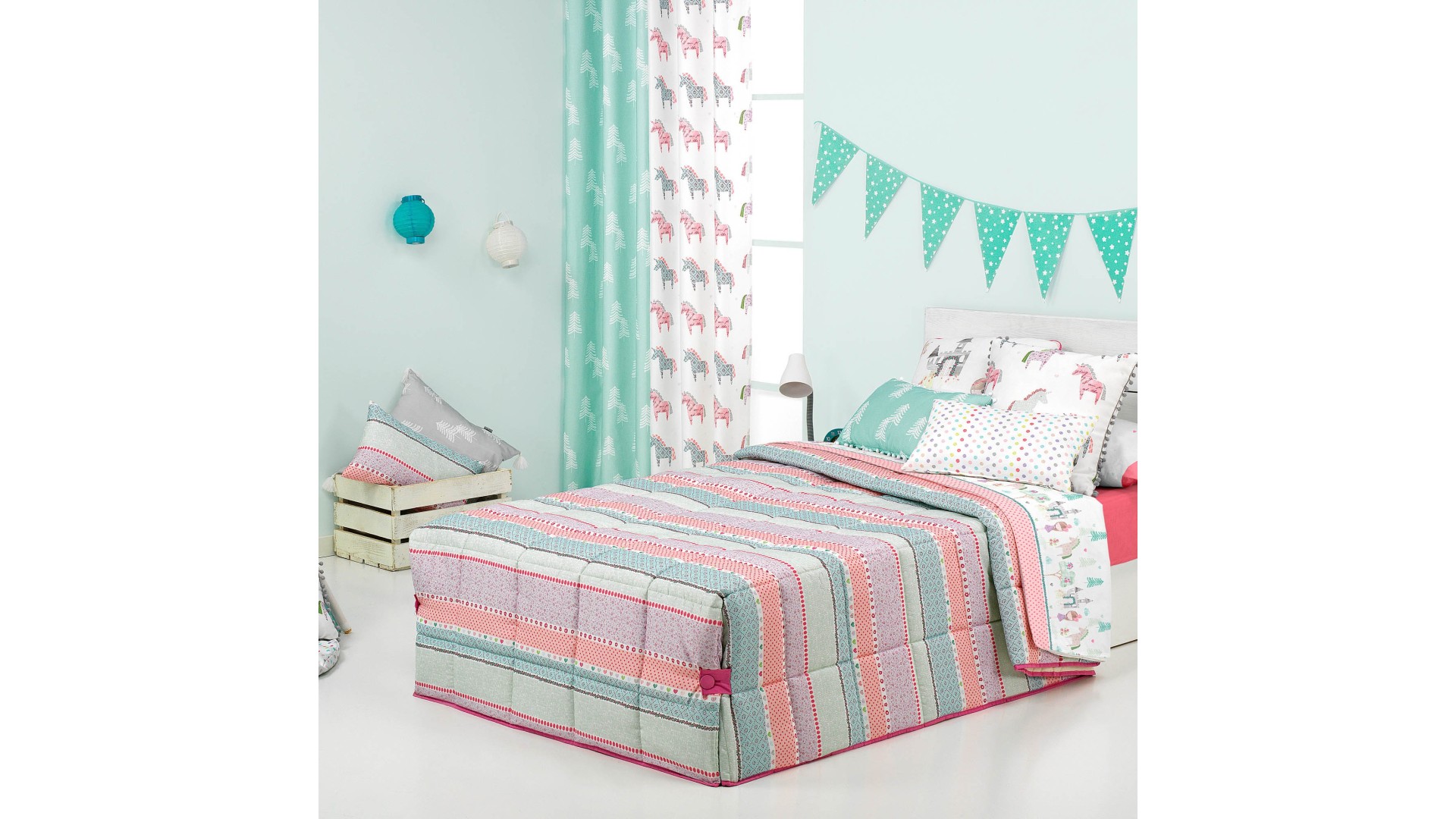 Comforter 230 Gramos FANTASY STRIPE