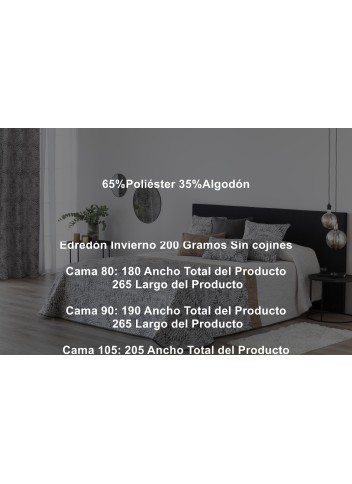 Confecciones Paula Edredón Nórdico Gran Confort 200 Gramos Palma
