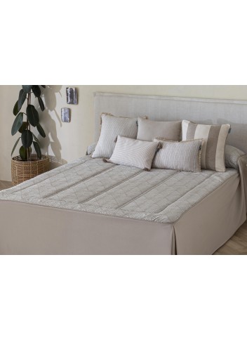 Confecciones Paula Colcha Verano Volantes Jacquard Suances