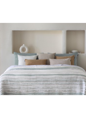 Colcha Pique Jacquard Reversible Fundeco Eliot