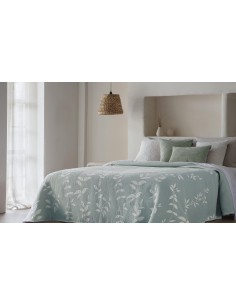 Colcha Pique Jacquard Reversible Fundeco Laisa