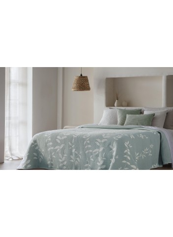 Colcha Pique Jacquard Reversible Fundeco Laisa