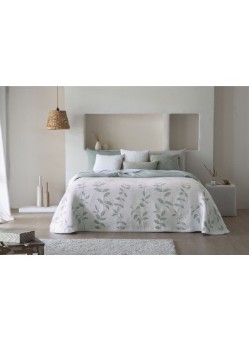 Colcha Pique Jacquard Reversible Fundeco Laisa