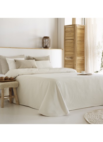 Colcha Pique Jacquard Fundeco Hoteles Lionel