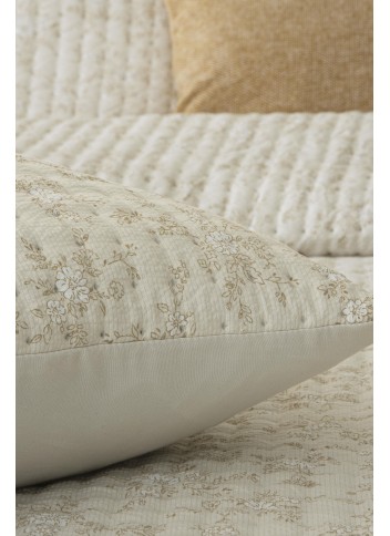 Colcha Bouti Fundeco Jacquard Reversible 150 Gramos Elody