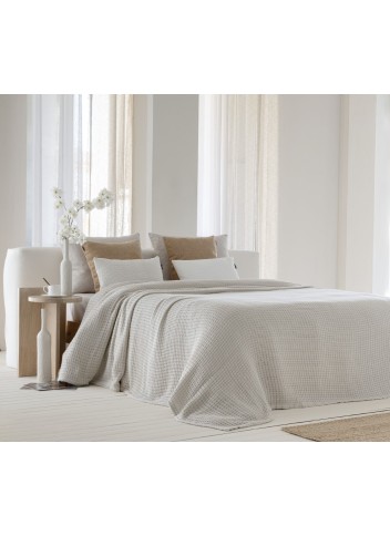 Plaid de Algodón Orgánico: Suavidad y Estilo Natural para tu Hogar: Lisboa